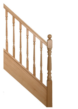 Hemlock staircase